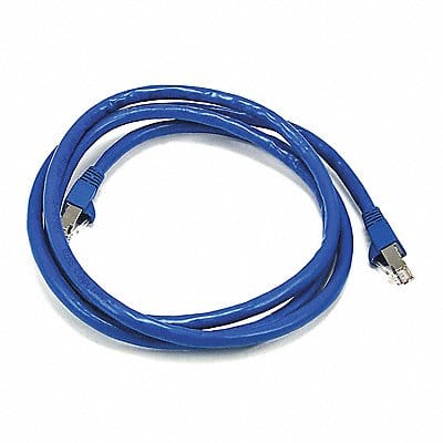 Patch Cord Cat 6A Booted Blue 5.0 ft.