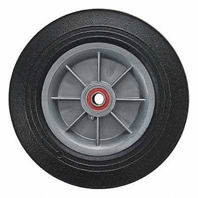 Hand Truck Wheel 10in Dia Solid Rubber