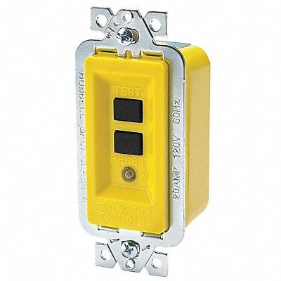 GFCI Module Yellow PBT Back