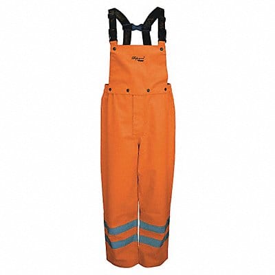 G5395 Rain Bib Overall Class E Orange XL