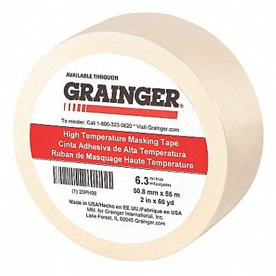 Masking Tape 2 W 60 yd L Tan