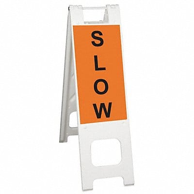 Barricade Sign Slow (Vert) 45 in H