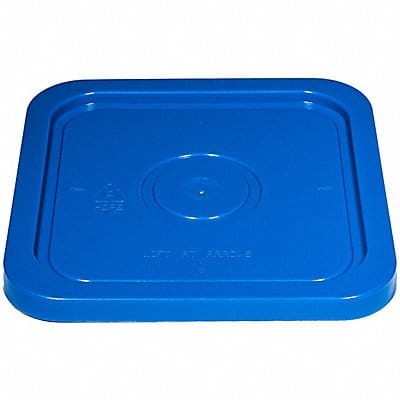 K4871 Plastic Pail Lid Blue HDPE 10 5/16 in