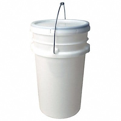 Pail Polyethylene Natural Open Head