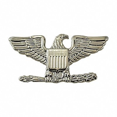 Metal Rank Insignia Col. Eagle Nickel PR