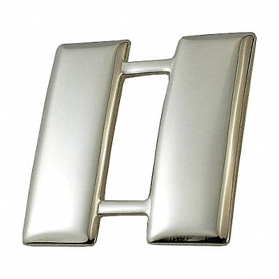 Metal RnkInsignia Capt. Bars - Smooth PR