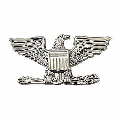 Metal Rank Insignia Col. Eagle Nickel PR