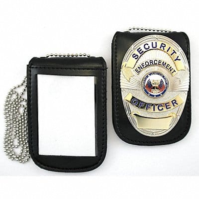 Badge Holder Universal Black