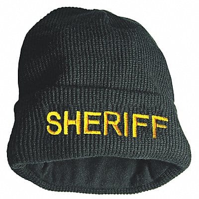 Sheriff Watch Cap Beanie Black Universal