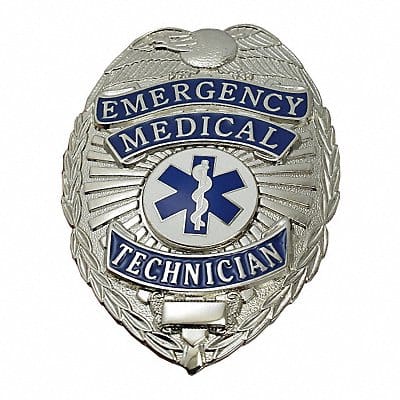 Metal Badge Emergency Medical Tech Nckl