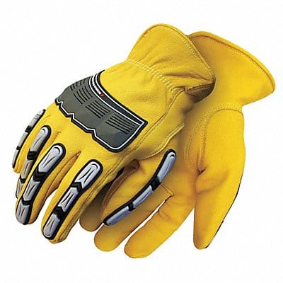 Leather Gloves Goatskin Palm S