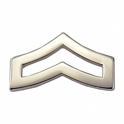 Metal Rank Insignia CPL. Chevron Nckl PR