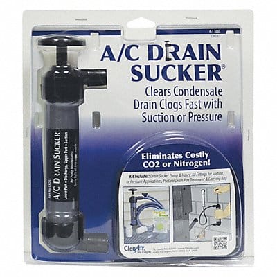 A/C Drain Sucker Kit Manual 16 in.