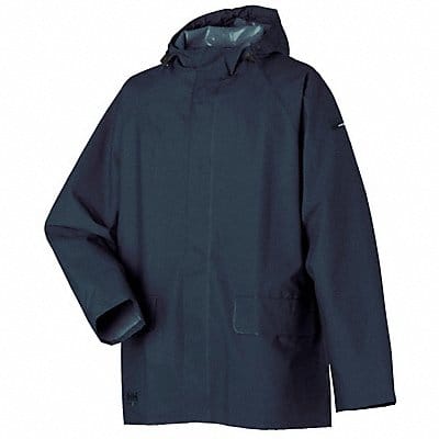 Rain Jacket PVC/Polyester Navy XL