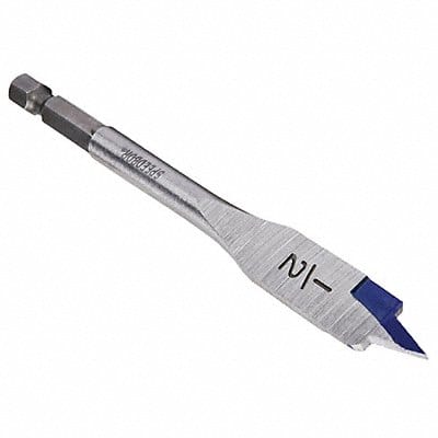 Spade Blade Drill 1/2in Carbon Steel