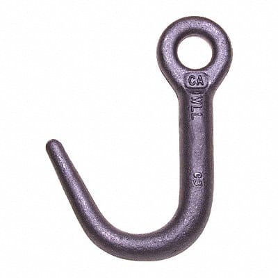 J-Style Hook 2250lb Break Strength Steel