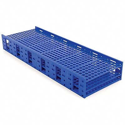 Test Tube Rack Polypropylene Blue