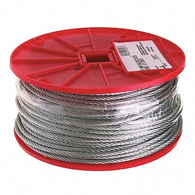 3/16In 7X19 Cable Galv Wire 250 Feet