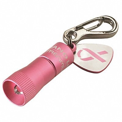 Keychain Flashlight Aluminum Pink 10lm