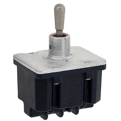 Toggle Switch 4PDT 15A @ 277V Screw