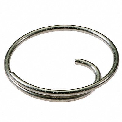 Key Ring Steel Silver PK50