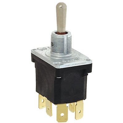 Toggle Switch DPDT 10A @ 277V QuikConnct