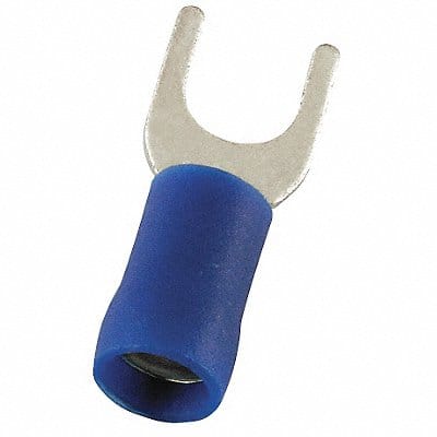 Fork Terminal Tin Copper Blue PK100