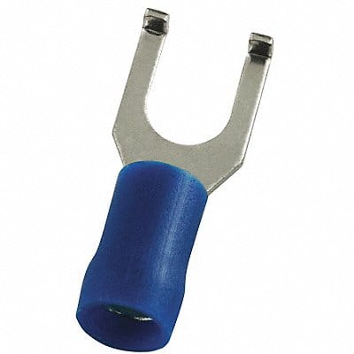 Fork Terminal Tin Copper Blue PK100