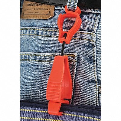 Glove Guard Clip Blaze Orange Blank