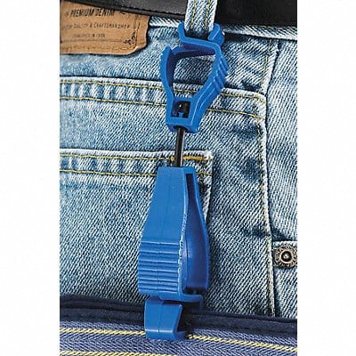 Glove Guard Clip Blue Blank