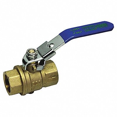 Brass Ball Valve Inline FNPT 1/4