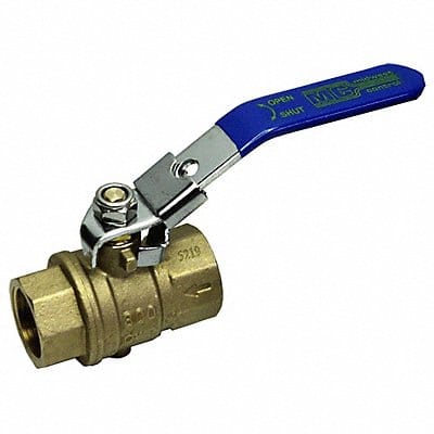 Brass Ball Valve Inline FNPT 3/4