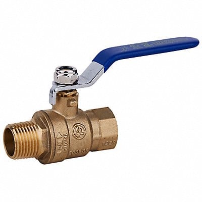 Brass Ball Valve FNPT x MNPT 1/4