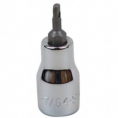 Socket Bit Steel 3/8 in TpSz 7/64 in