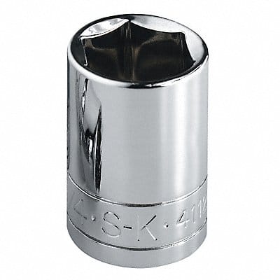 Socket Steel Chrome 13 mm