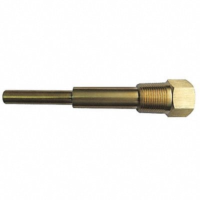 Bimetal Thermowell Brass 1/2 NPSM