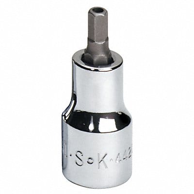 Socket Bit Steel 3/8 in TpSz 3/16 in