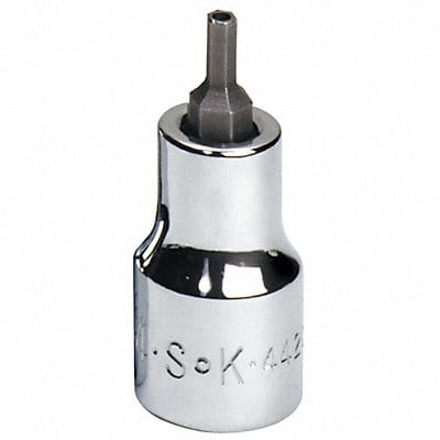 Socket Bit Steel 3/8 in TpSz 5/32 in