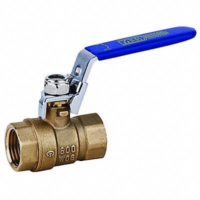 Brass Ball Valve Inline FNPT 1/4