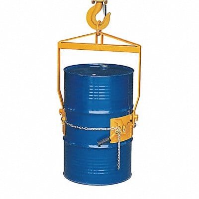 Vertical Drum Lifter/Dispenser Ylw Steel