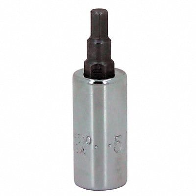 Socket Bit Steel 1/4 in TpSz 2.5 mm