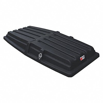 Tilt Truck Lid Black Hinged 72 in L