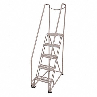 Tilt and Roll Ldr Steel 80In. H. Gray