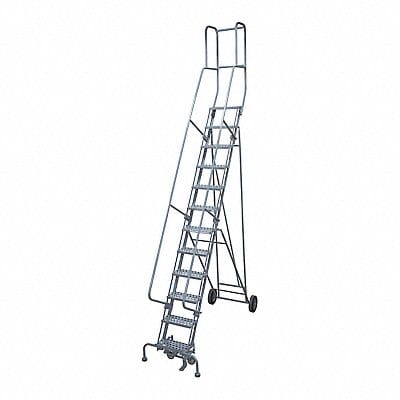 Rolling Ladder Steel 192In. H. Gray