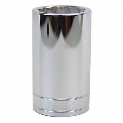 Socket Steel Chrome 1 5/16 in