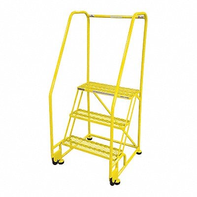 Tilt and Roll Ldr Steel 60In. H. Yellow