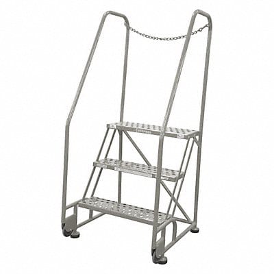 Tilt and Roll Ldr Steel 60In. H. Gray