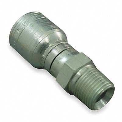 Crimp Fitting 3/8 I.D. 3/8 M NPTF