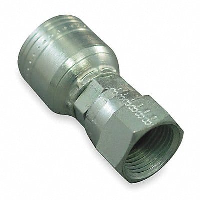 Crimp Fitting 1/4 I.D. 1/2 F JIC