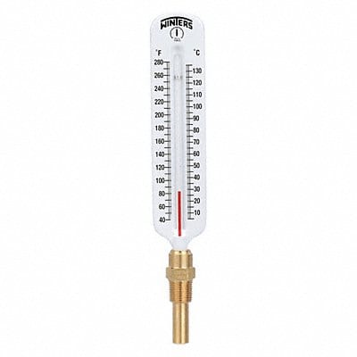 Thermometer Analog -40-280 deg 1/2in NPT